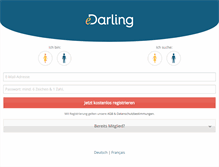 Tablet Screenshot of edarling.ch